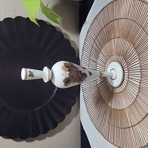 Irice Irving W Rice &Co Floral Parfume Bottle